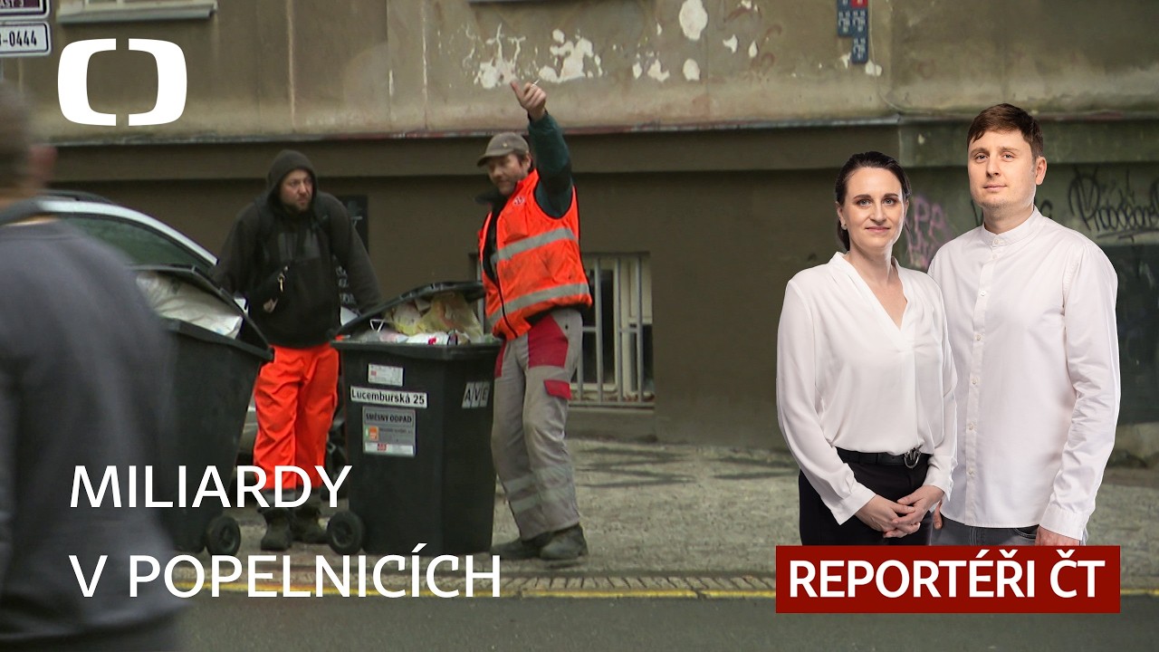 Miliardy v popelnicích. Kdo vydělá na pražských odpadcích? A proč nevyšel plán města? - Reportéři ČT