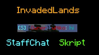 Invadedlands's StaffChat Skript (Skeppy's staffchat)