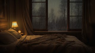 3hours - Relaxing Sleep Music - Soft Rain sleep - Deep Sleeping Music - Piano Chill | Warm Room