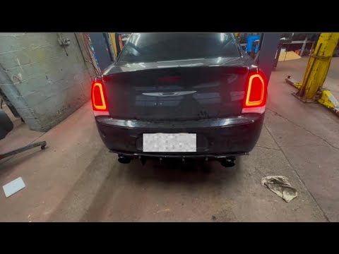 POV DRIVE IN MY CHRYSLER 300 + INSTALL 5in TIPS (AGRESSIVE DOWNSHIFTS)