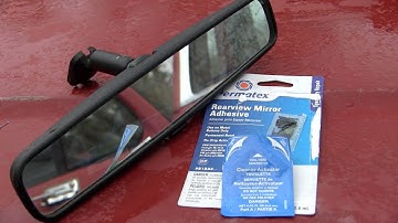 How to Re- Attach your Rear View Mirror