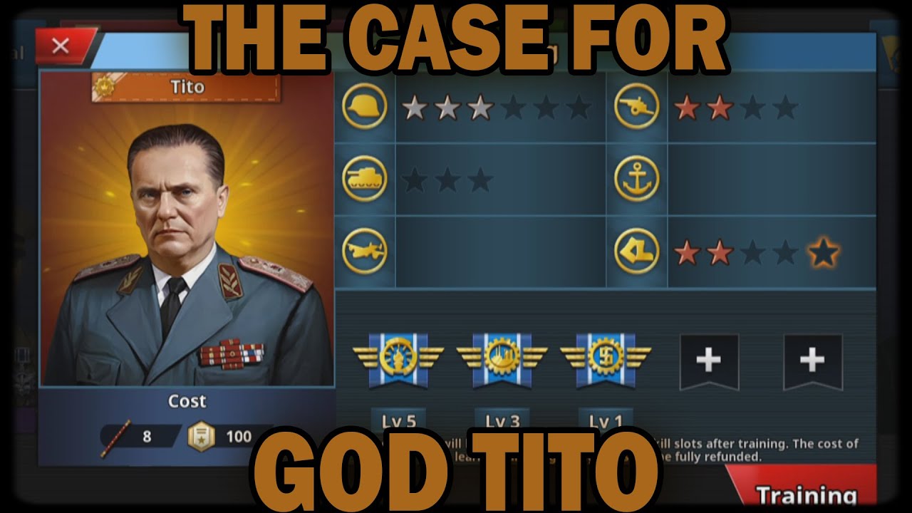 💥 THE CASE FOR GOD TITO!  World Conqueror 4 💥