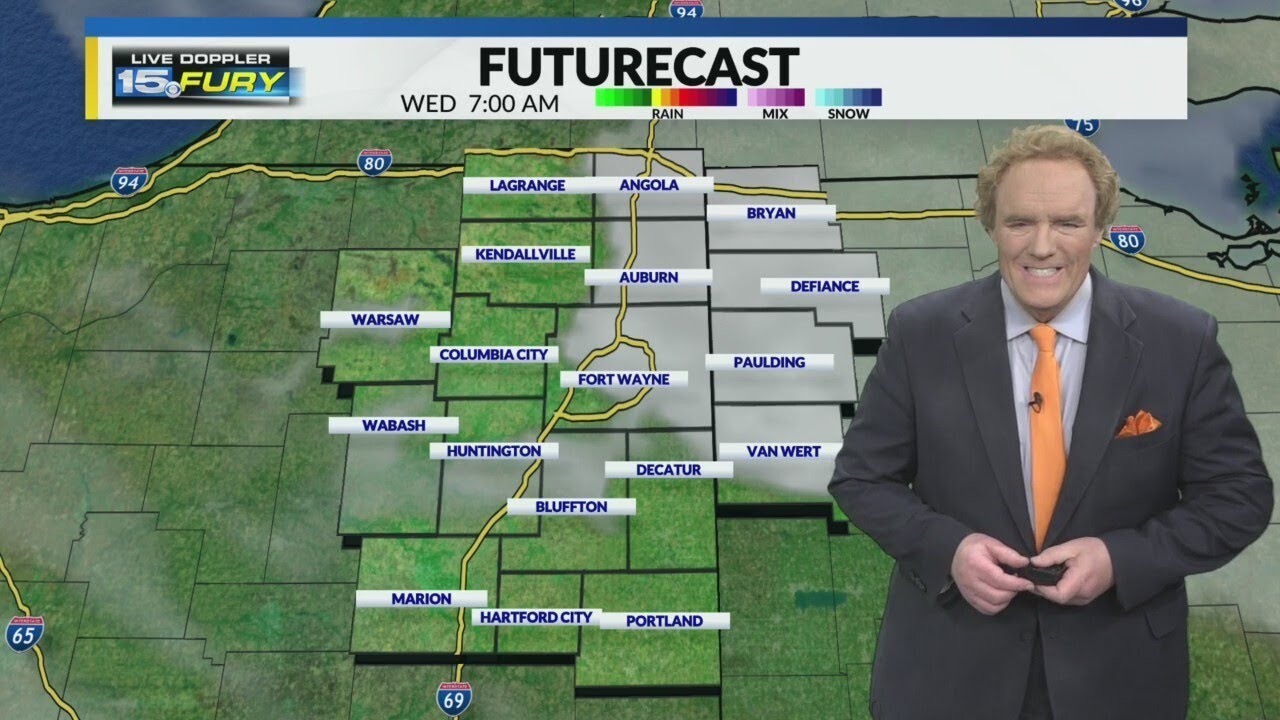 Sunshine and warmest temps of the week today - YouTube