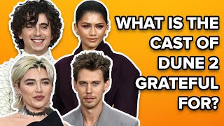 Zendaya, Timothée Chalamet, Austin Butler & Florence Pugh Answer Dune 2 Questions by BuzzFeed UK 97,757 views 2 months ago 7 minutes, 18 seconds