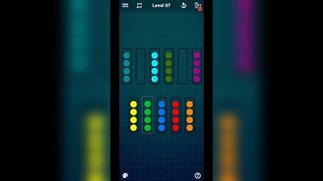 Ball Sort Puzzle Level 87 Solved