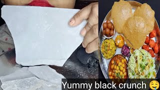 Veg thali eating asmr