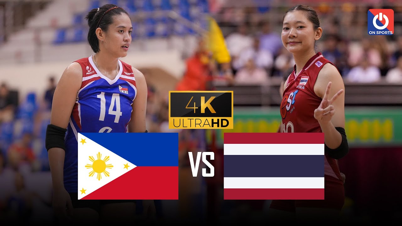 Full 4K | PHILIPPINES vs. THAILAND | Solomon vs. Chatchu-on - So tài ngoạn mục
