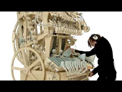 10h hours non stop loop WintergatanMarble Machine music instrument using 2000 marbles 10 hours