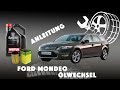 Ford Mondeo Öl wechseln und Service zurücksetzen