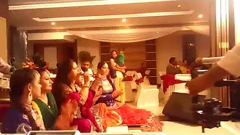 Best ladies sangeet | Aaya Laadiye ni tera live by Sujata Bhatnagar Sharma.