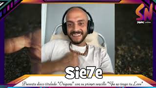 Sie7e: "Presenta Origami y su primer sencillo YA NO TENGO TU LOVE"