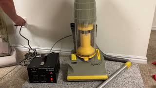 How to Run a Dyson DC01 in the U.S.A. (step up transformer)