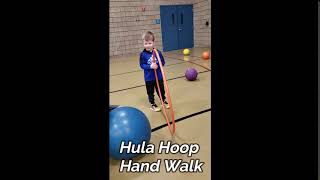 Hula Hoop Hand Walk