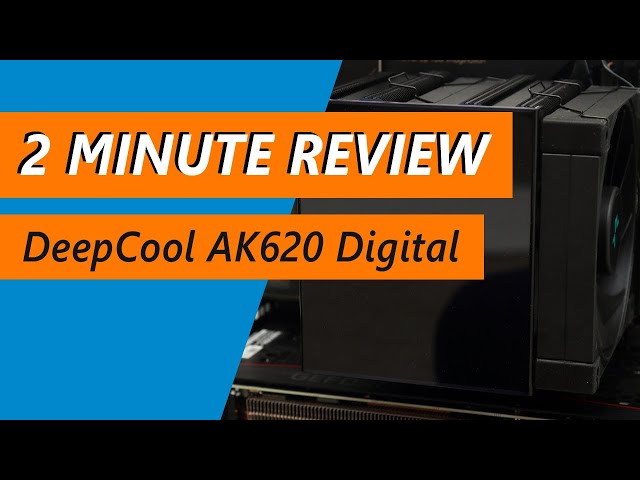 DeepCool AK620 Digital Svart 