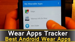 Wear Apps Tracker - Best Android Wear Apps Series screenshot 1