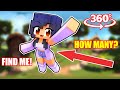 Dancing Aphmau Finding Challenge in Forest 360°