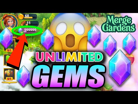 Merge Gardens Hack - Unlimited Free Gems!!!