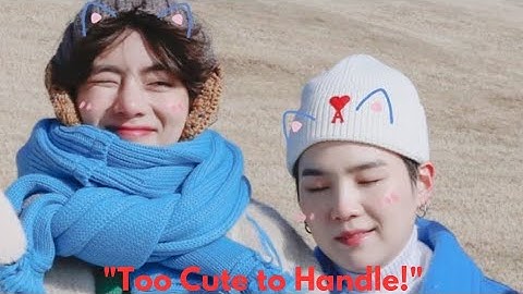 “Suga’s Soft Side and V’s Playfulness in One Video!”#bts #army #suga #v #taehyung