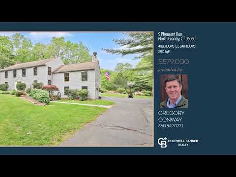 9 Pheasant Run, North Granby, CT home video tour