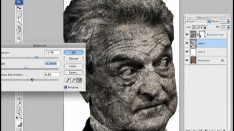 A Photoshop tutorial on retouching, stone texture on image by Buffalo Touch