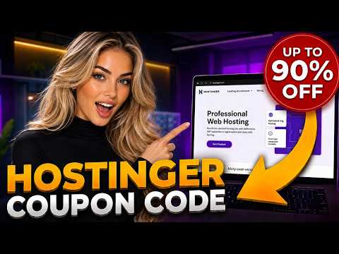Hostinger Coupon Code 2026 🔥 How to Get the Biggest Discount