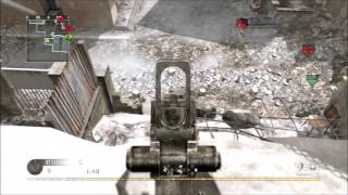 My Best COD 4 Shot with M14 (Out of map FULL ROUND)
