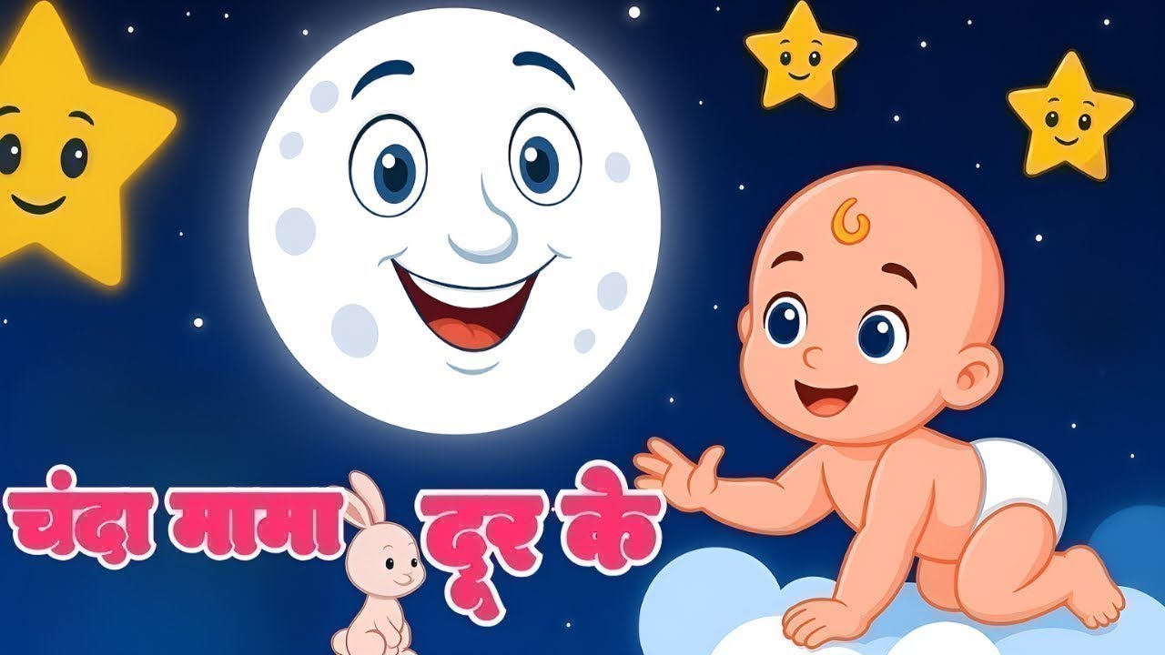 Chanda Mama Door Ke | चंदा मामा l Hindi Rhymes And Kids Songs