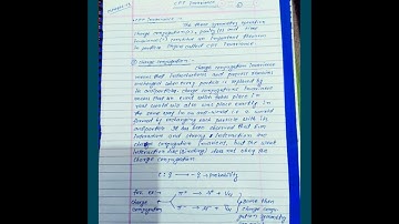 | CPT Invariance | Nuclear Physics |M.sc(phy)3rd sem #physics #Notes #Subscribe #Ansh #@K_OFFICIAL_