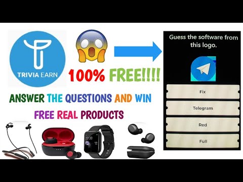 TRIVIA EARN - PLAY TRIVIA QUIZ AND WIN REAL PRODUCTS | FREE TWS EARPHONES | BEST TRIVIA APP 2022
