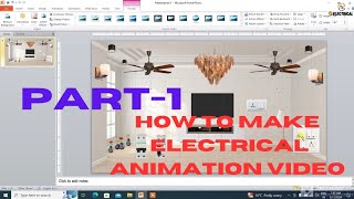 How to make wiring diagram animation video using PowerPoint on pc || Animation video kaise banaye screenshot 2