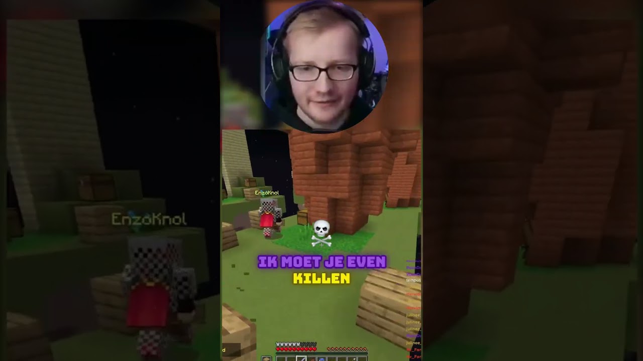 @enzoknol Gekilled in Skywars!!