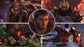 Doom The Dark Ages Revelations (DLC) - All Bosses Fight [With Cutscenes]