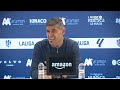 Rueda de prensa de Antonio Hidalgo tras el SD Huesca 1 - 1 RC Deportivo