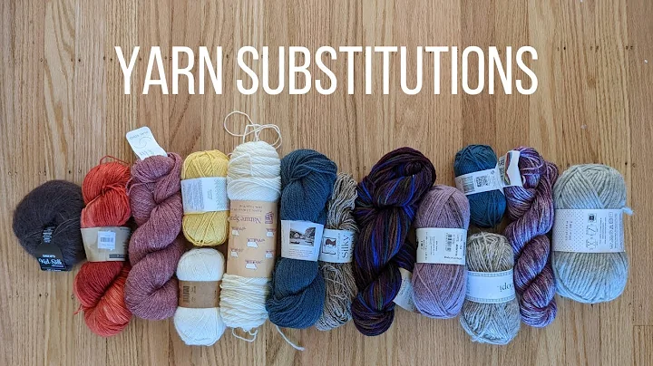 YARN SUBSTITUTIONS | yarn basics, substitution tip...