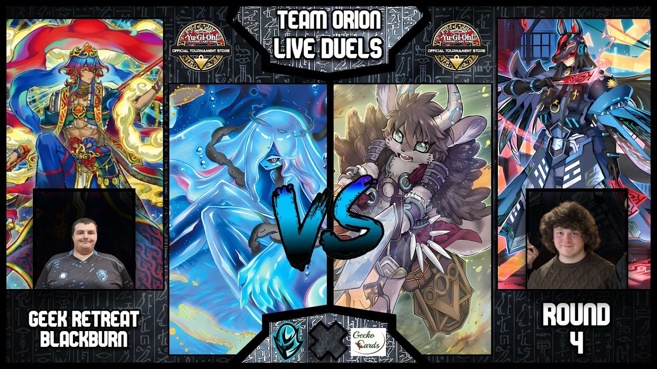 RADIANT TYPHOON vs K9 FUR HIRE: Round 4 Team Orion Live Duels @ Geek Retreat Blackburn