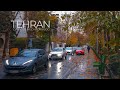 TEHRAN 2020 (4K) - Darrous Neighborhood in the Fall (Part 2) / تهران، دروس