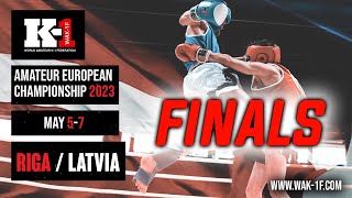 K-1 EUROPE CHAMPIONSHIP 2023. MAY 7. FINALS