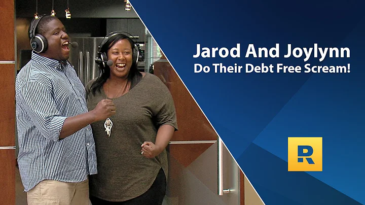 Jarod and Joylynn Do Their Debt Free Scream!