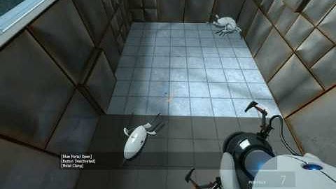 Portal Prelude Chamber 16 Challenge, 9 portals