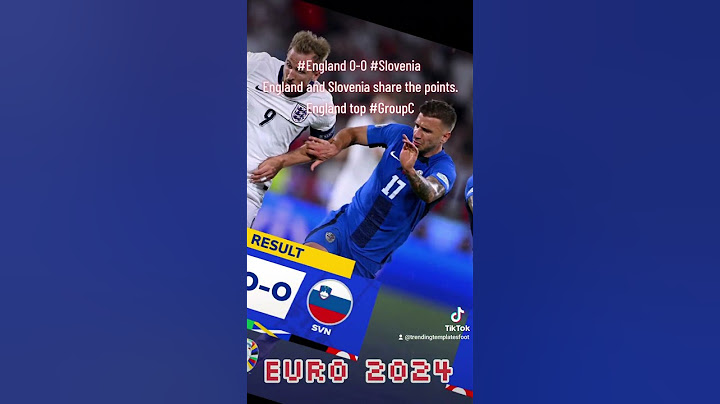#England 0-0 #Slovenia England top #GroupC#EURO2024          #ENGSVN #football #viral