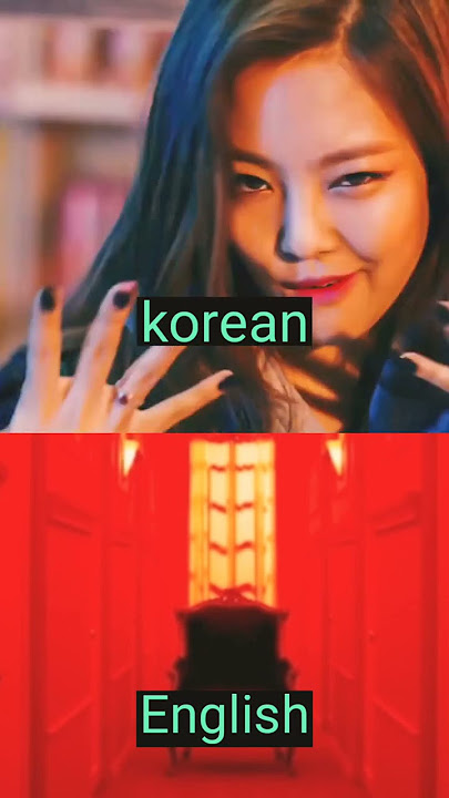 jennie whistle rap Korean🇰🇷 vs English🇺🇲