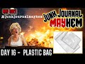 #JunkJournalMayhem | Day 16 - Plastic Bag | Unexpected Texture