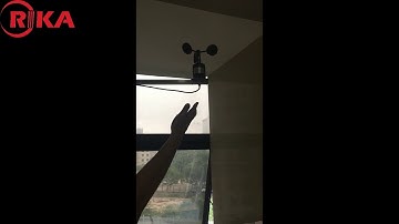 Installation of RK900-01 Automatic Weather Station