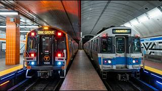 MBTA ब्लू से ऑरेंज लाइन में स्थानांतरण: एक्वेरियम से माल्डेन सेंटर तक screenshot 4