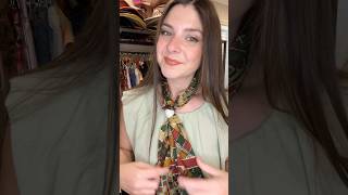 Silk Scarf Summer Style | Day 10/12 ☀️ Just add a statement ring! 