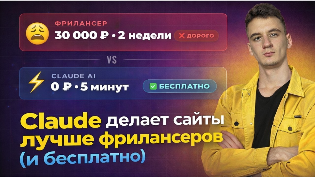 «2 сайта за 10 минут — ИИ убивает веб-разработку»