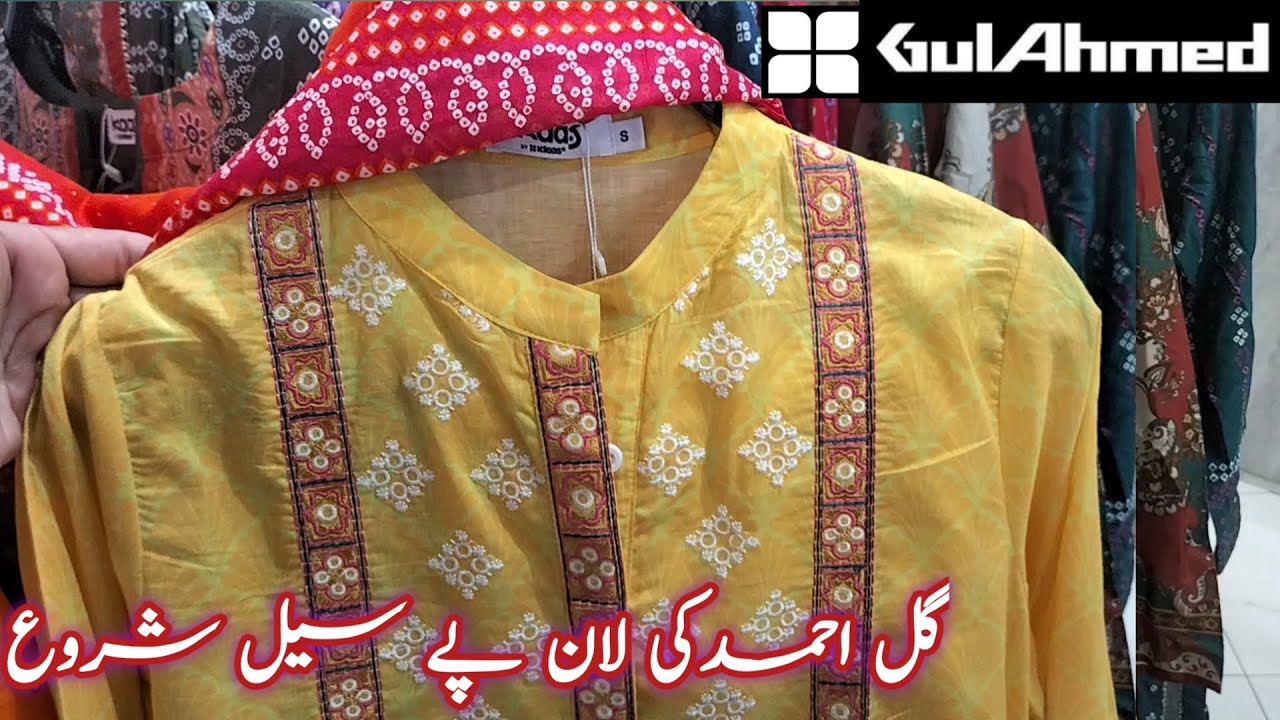 Gul Ahmed Eid Sale 70% off Lawn collection 2023