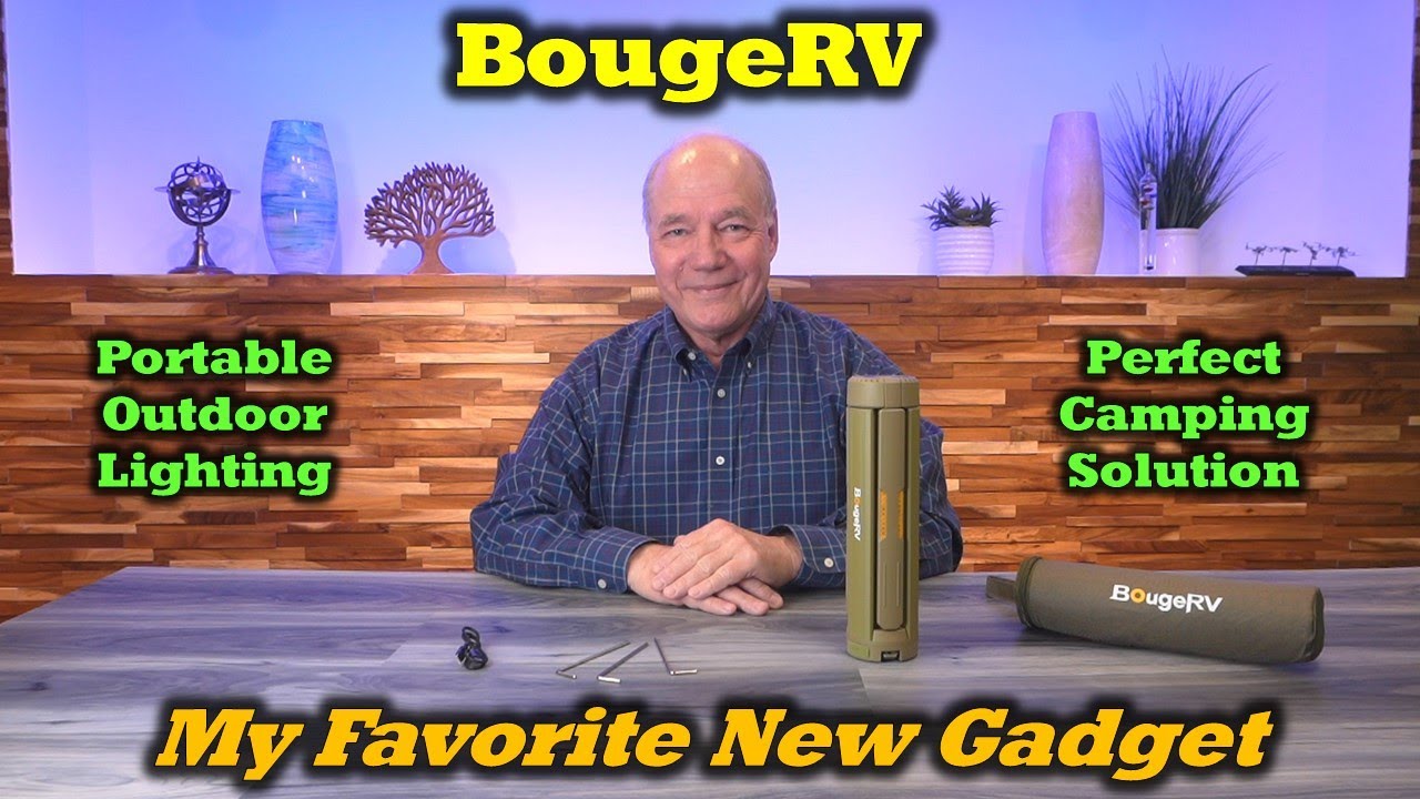 BougeRV Telescopic Camping Light - My New Favorite Gadget! - YouTube