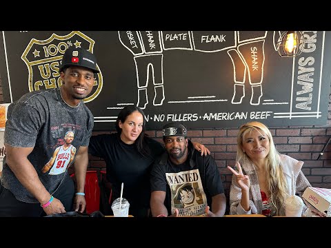 Foodie | Cheesesteak challenge with Raina Huang and Brandon | sped up