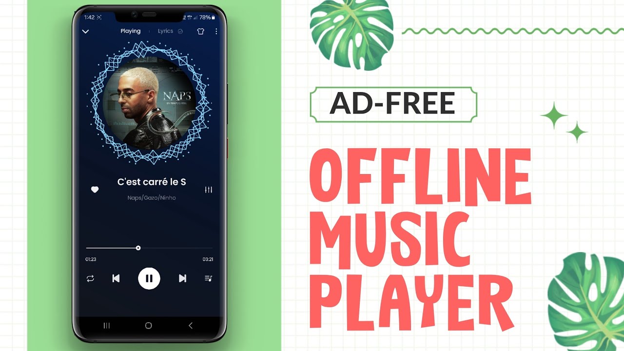 Top 3 Offline Music Player Apps For Android 2024 - YouTube